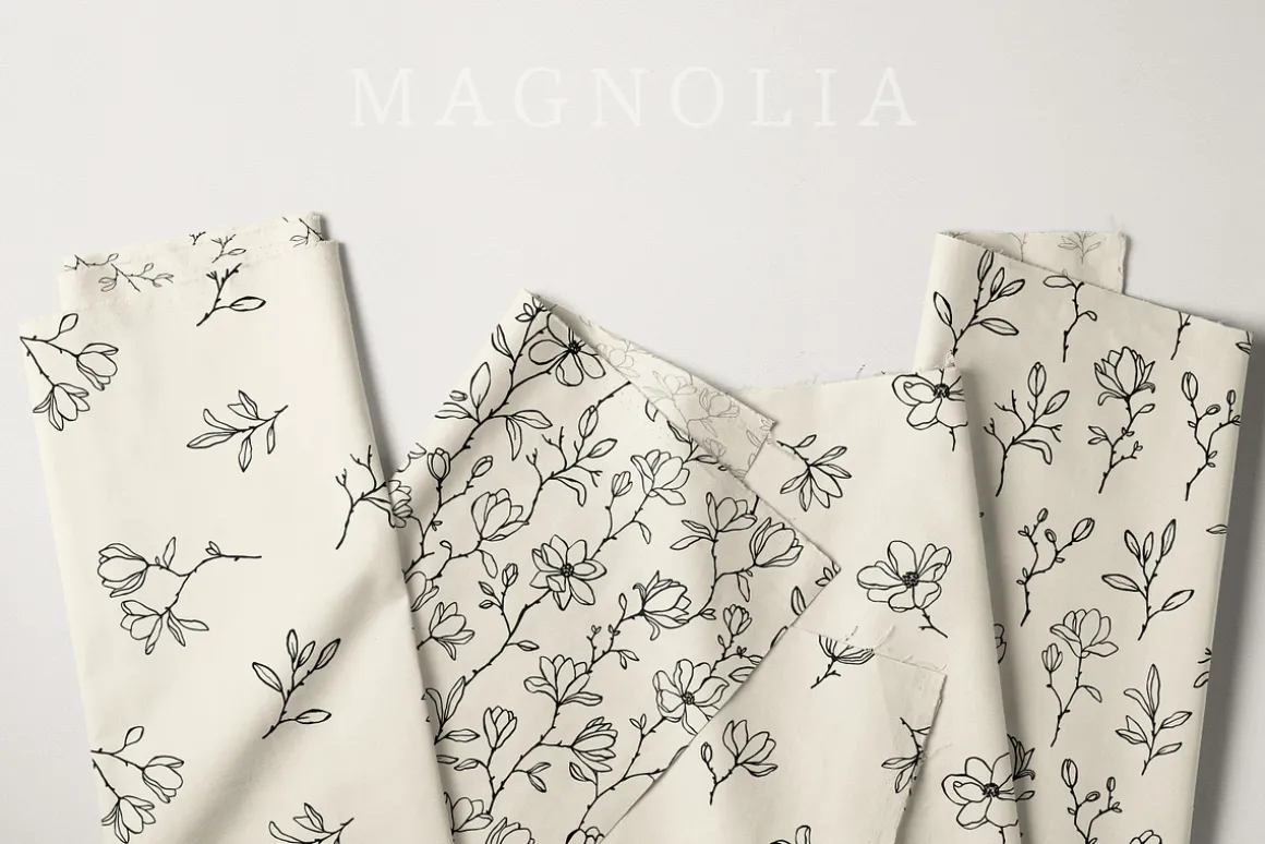 Magnolia - Patterns & Flowers