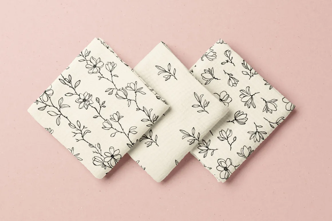 Magnolia - Patterns & Flowers
