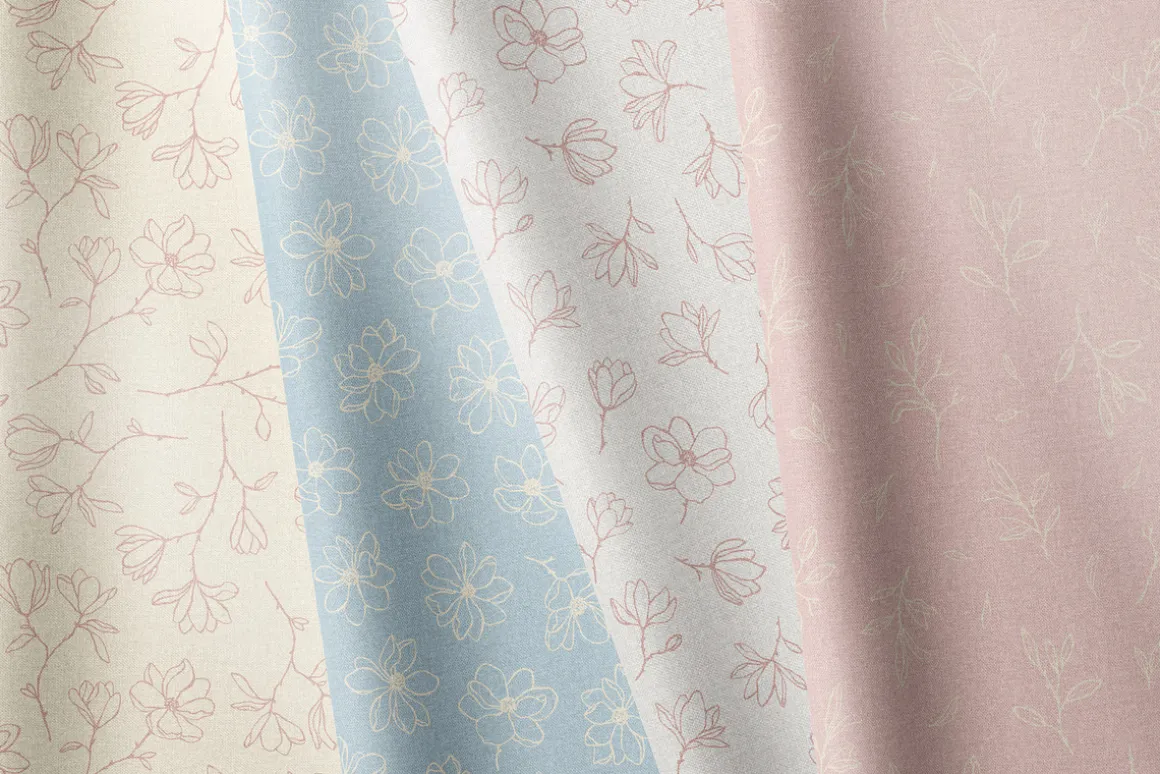 Magnolia - Patterns & Flowers