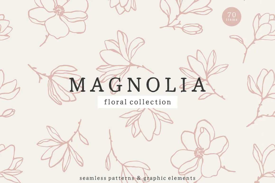 Magnolia - Patterns & Flowers