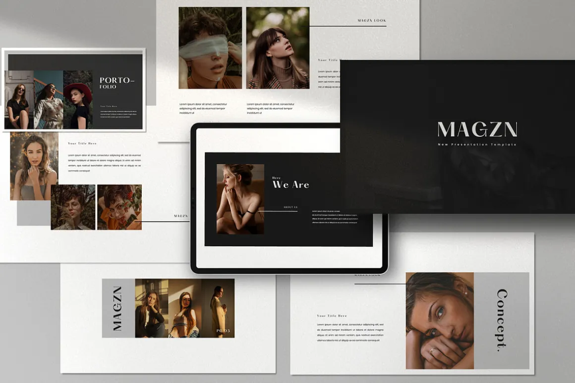 Magz - Lookbook Keynote