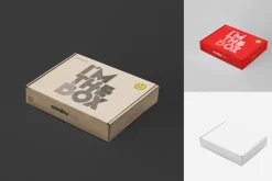 Mailing Box Mockup Set