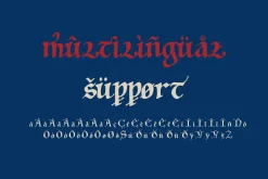 Mainz manuscript 2 fonts set