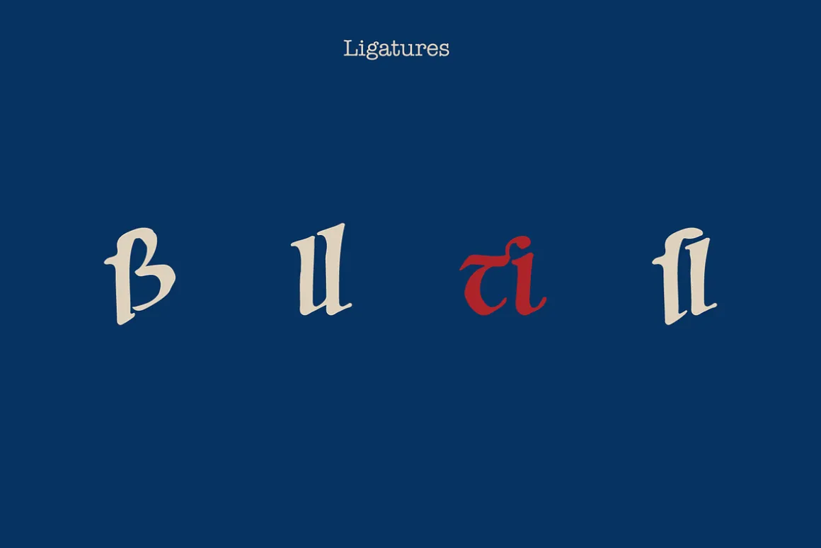 Mainz manuscript 2 fonts set