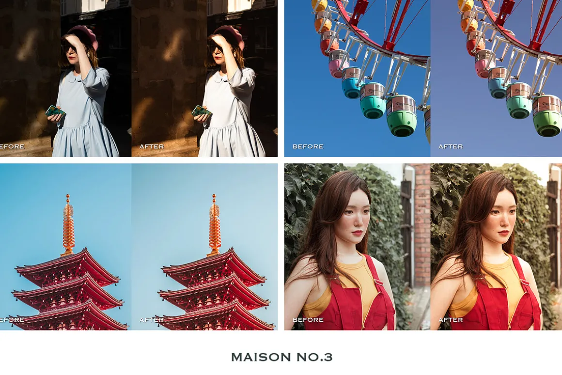 Maison Lightroom Presets Mobile