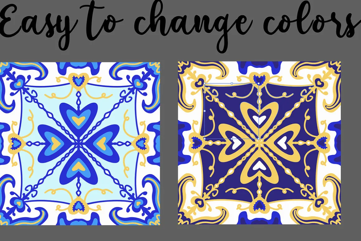 Majolica/Azulejos Tiles & Patterns