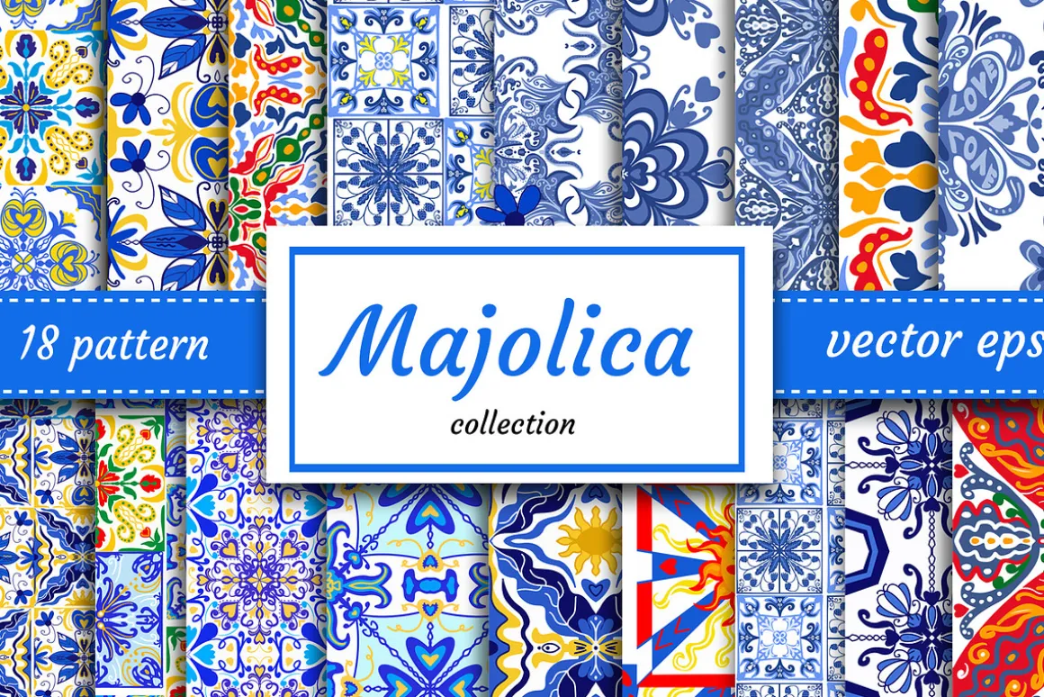 Majolica/Azulejos Tiles & Patterns