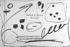 Make a Note Paper & Collage Elements