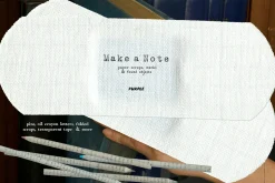 Make a Note Paper & Collage Elements