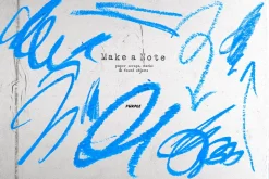 Make a Note Paper & Collage Elements
