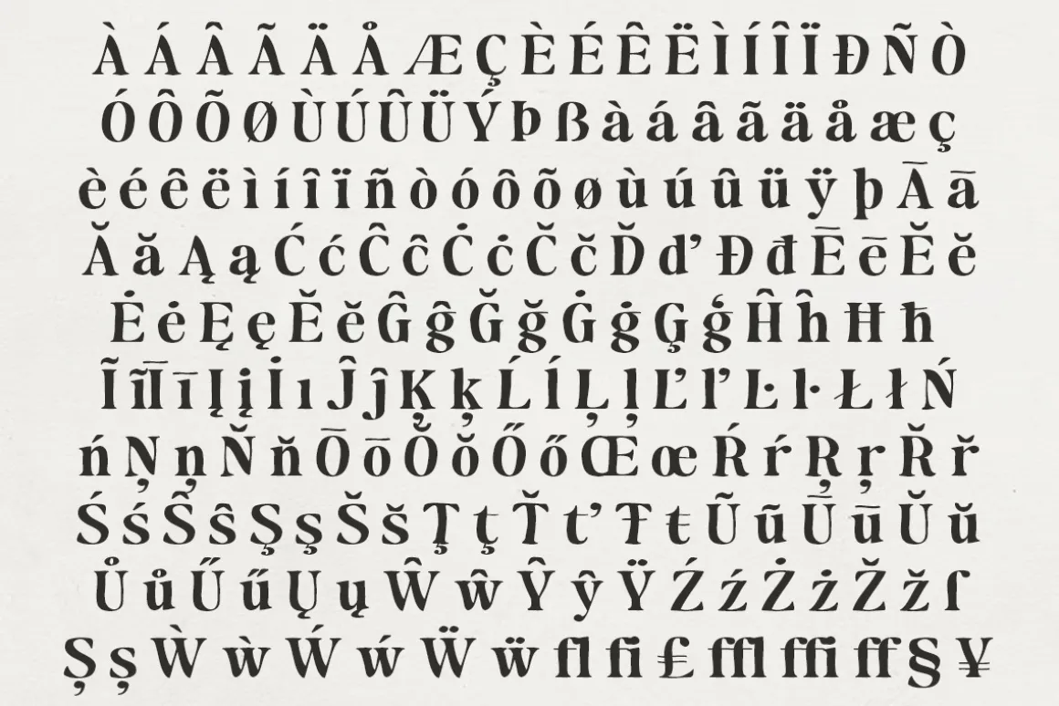 Maker's Serif Serif (30 Font)
