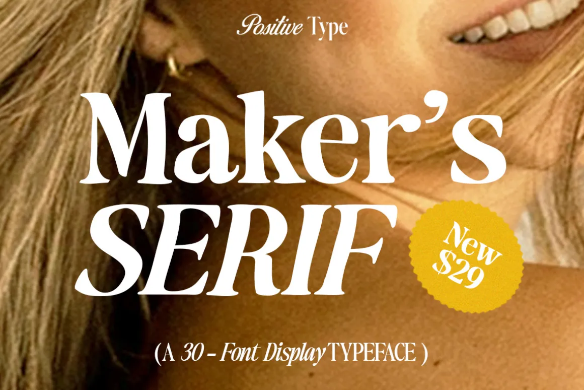 Maker's Serif Serif (30 Font)
