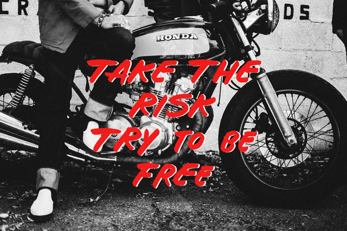 Make your mark marker font typeface