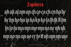 Makhor Metal Blackletter Font