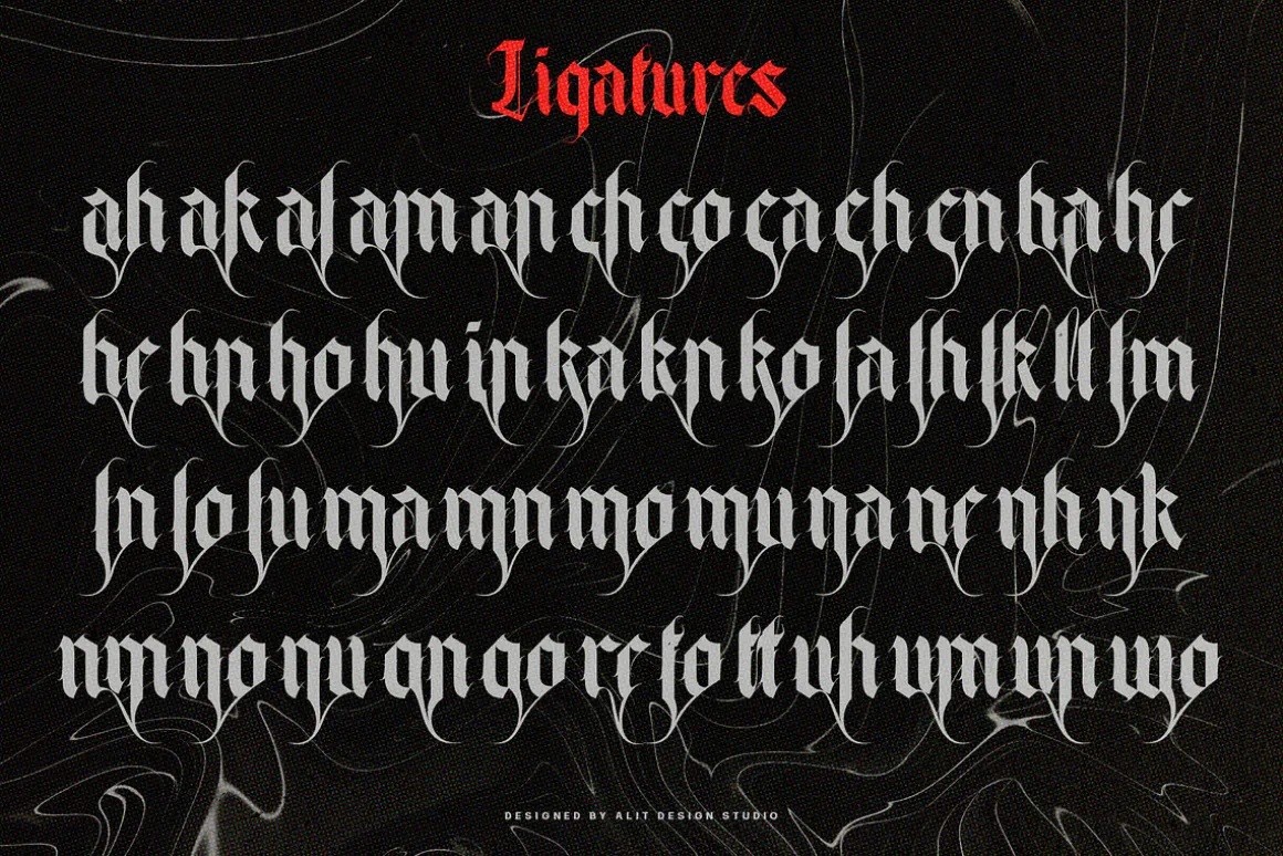 Makhor Metal Blackletter Font
