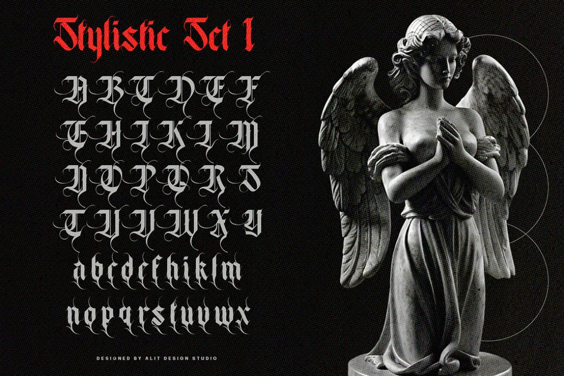 Makhor Metal Blackletter Font
