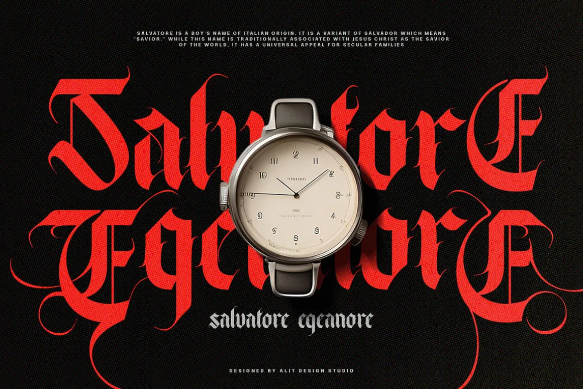 Makhor Metal Blackletter Font