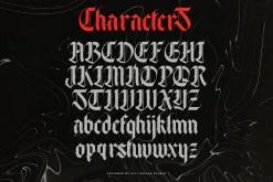 Makhor Metal Blackletter Font