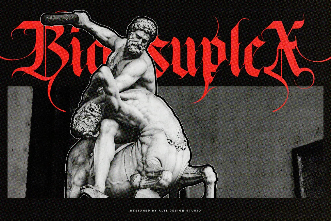 Makhor Metal Blackletter Font
