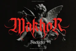 Makhor Metal Blackletter Font