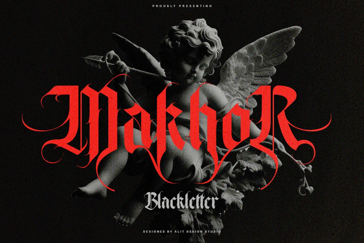 Makhor Metal Blackletter Font