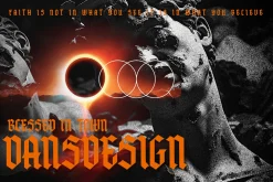 MALAGA Blackletter Typeface Font