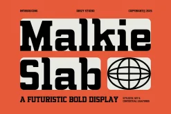 Malkie Slab – Futuristic Bold