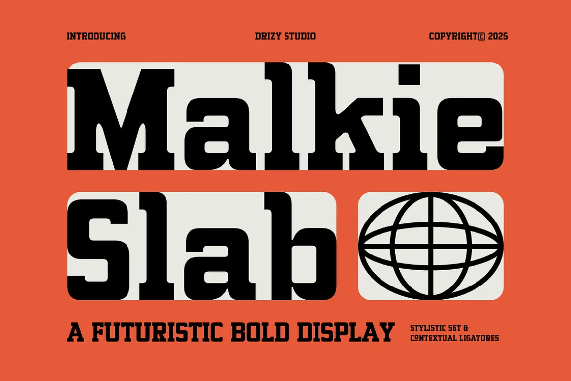 Malkie Slab – Futuristic Bold