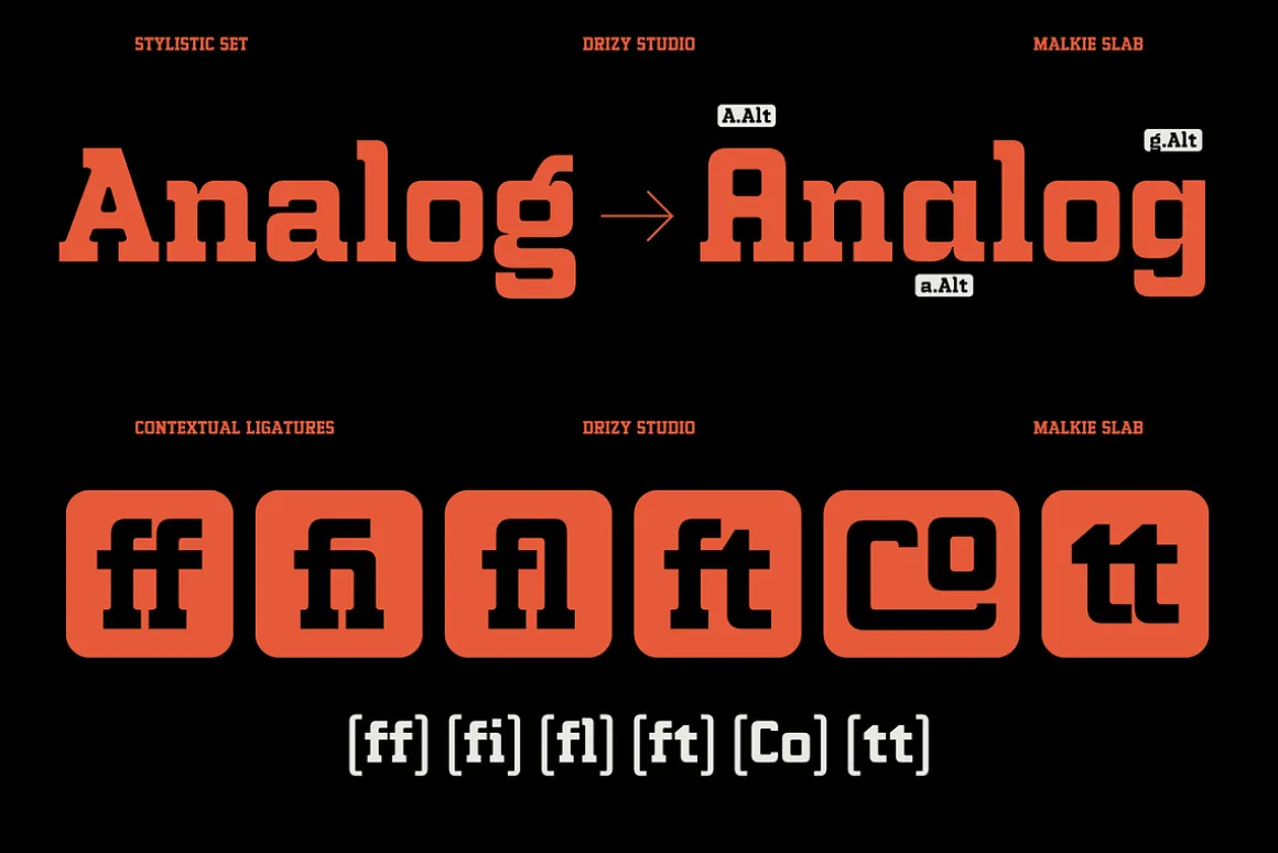 Malkie Slab – Futuristic Bold
