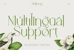 Mallong Typeface