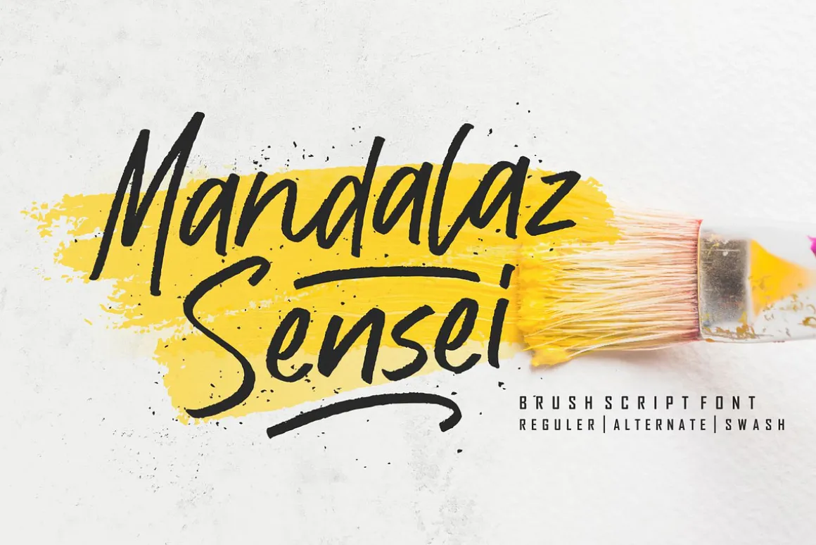 Mandalaz Sensei Font