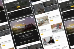 Manggonz - Real Estate Landing Page