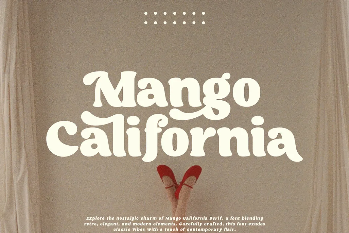 Mango California Serif Font