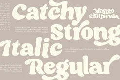 Mango California Serif Font