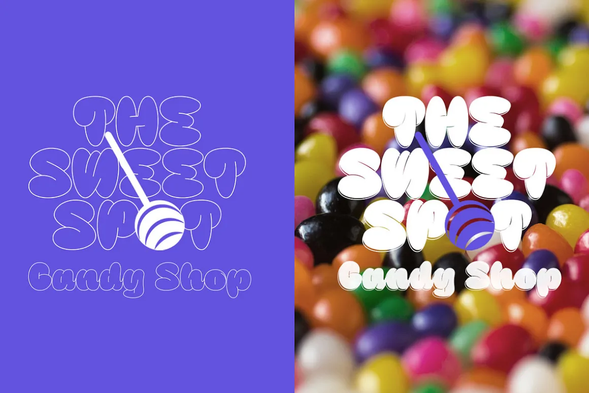 Mango Chunks | Bubble Font