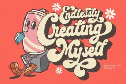 Mangolia - Retro Font Style!