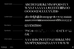 Mangsi | Inked Display Typeface