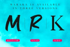 Maraka / handwrite font family