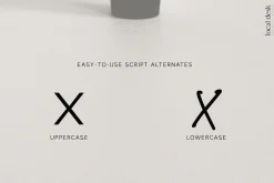 Margie – Sans with Script Alternates