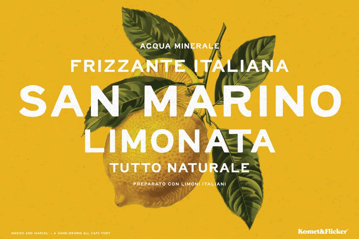 Margo and Marcel - A Hand-Drawn Font