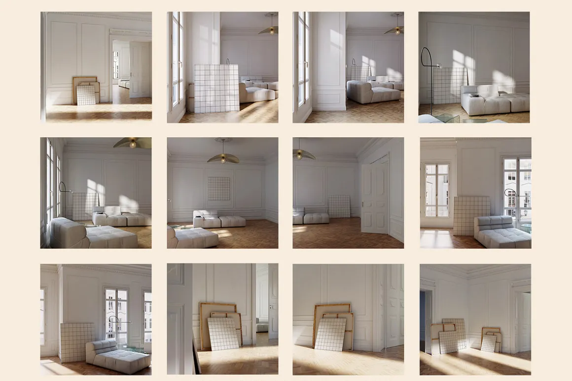 MARIBELS ROOM Frame & Canvas Mockup