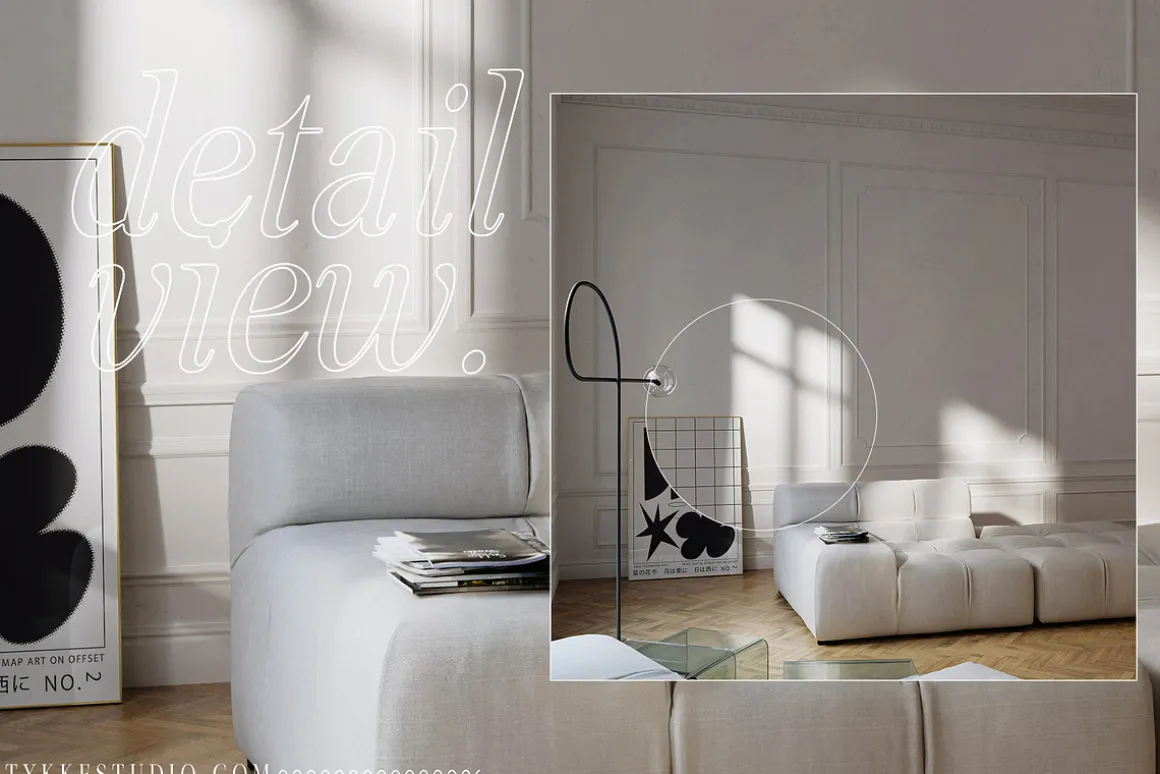 MARIBELS ROOM Frame & Canvas Mockup