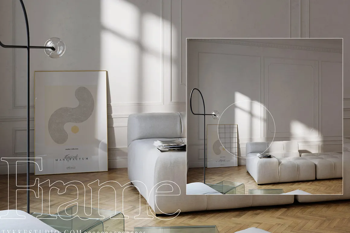 MARIBELS ROOM Frame & Canvas Mockup