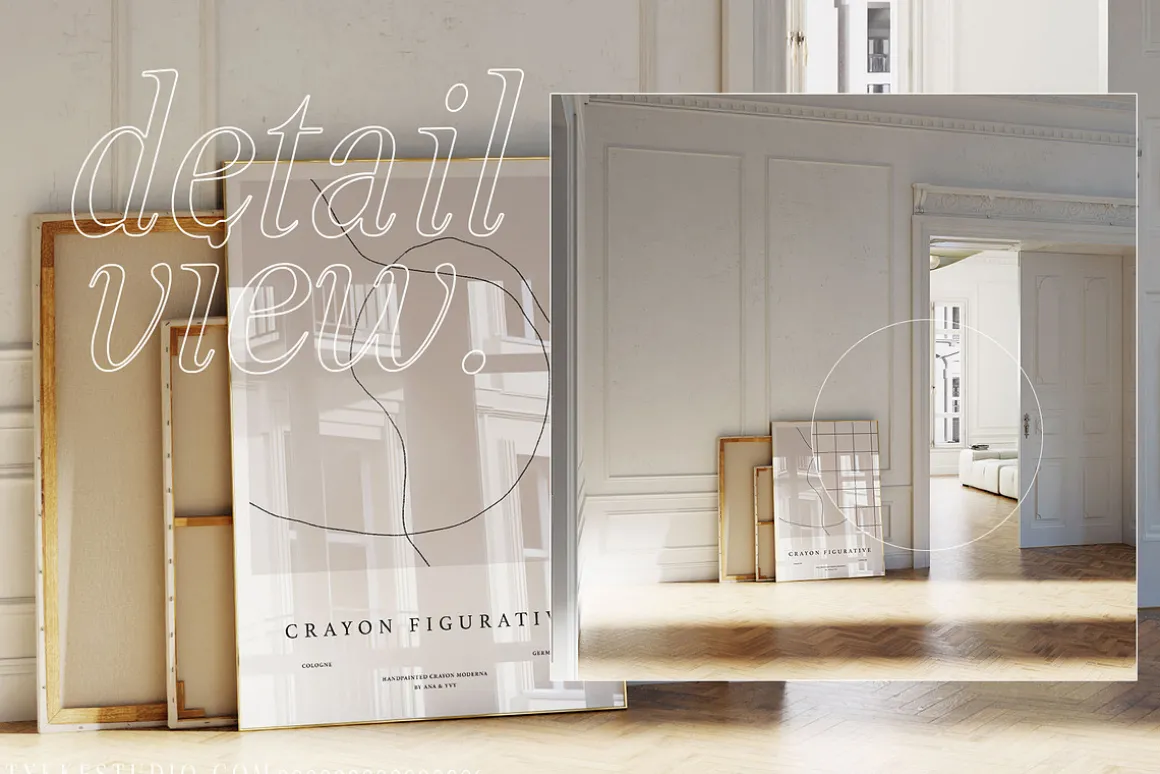 MARIBELS ROOM Frame & Canvas Mockup