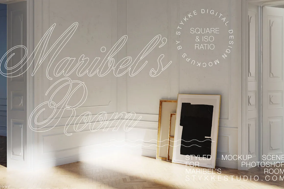 MARIBELS ROOM Frame & Canvas Mockup