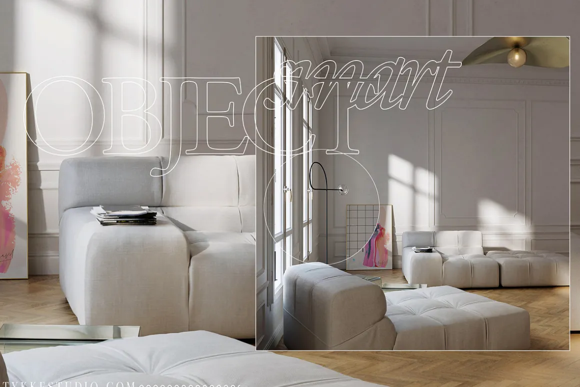 MARIBELS ROOM Frame & Canvas Mockup