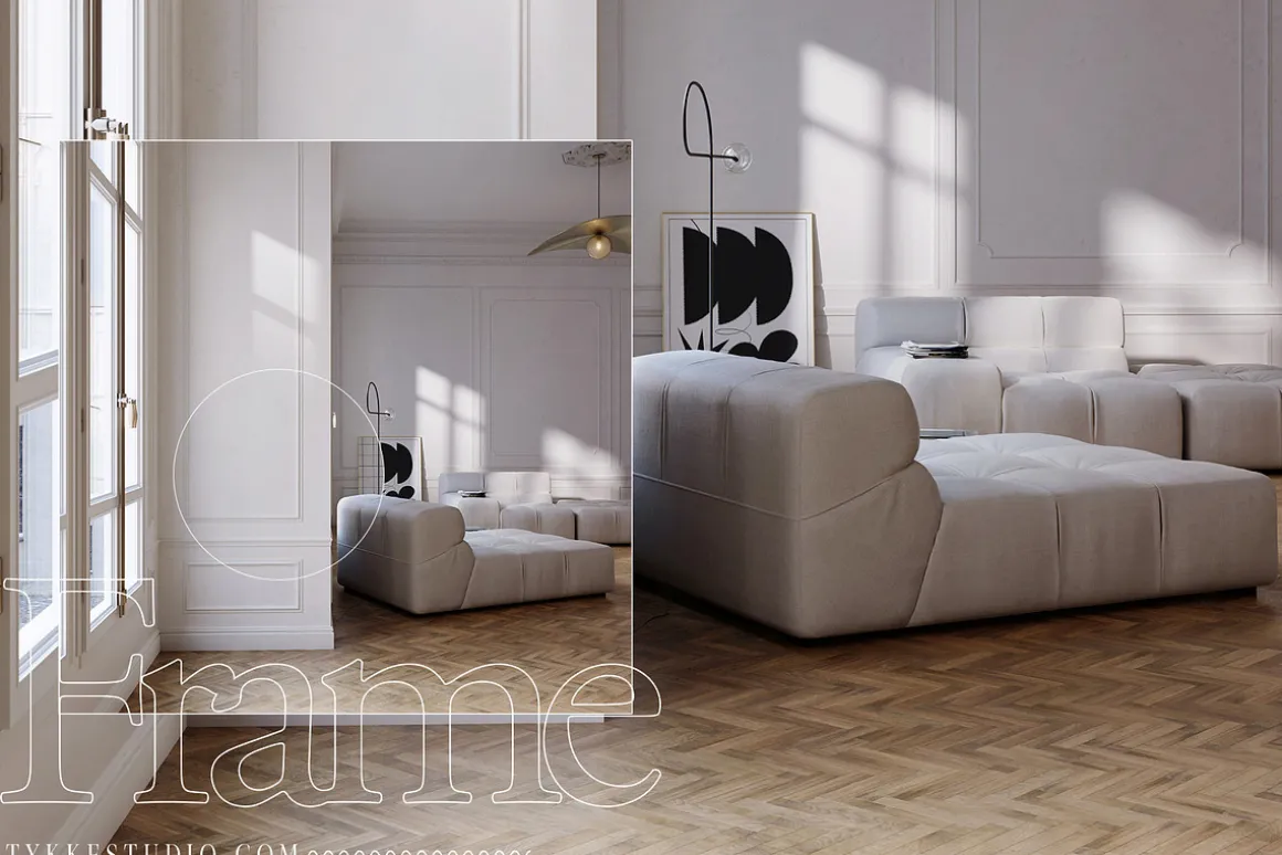 MARIBELS ROOM Frame & Canvas Mockup