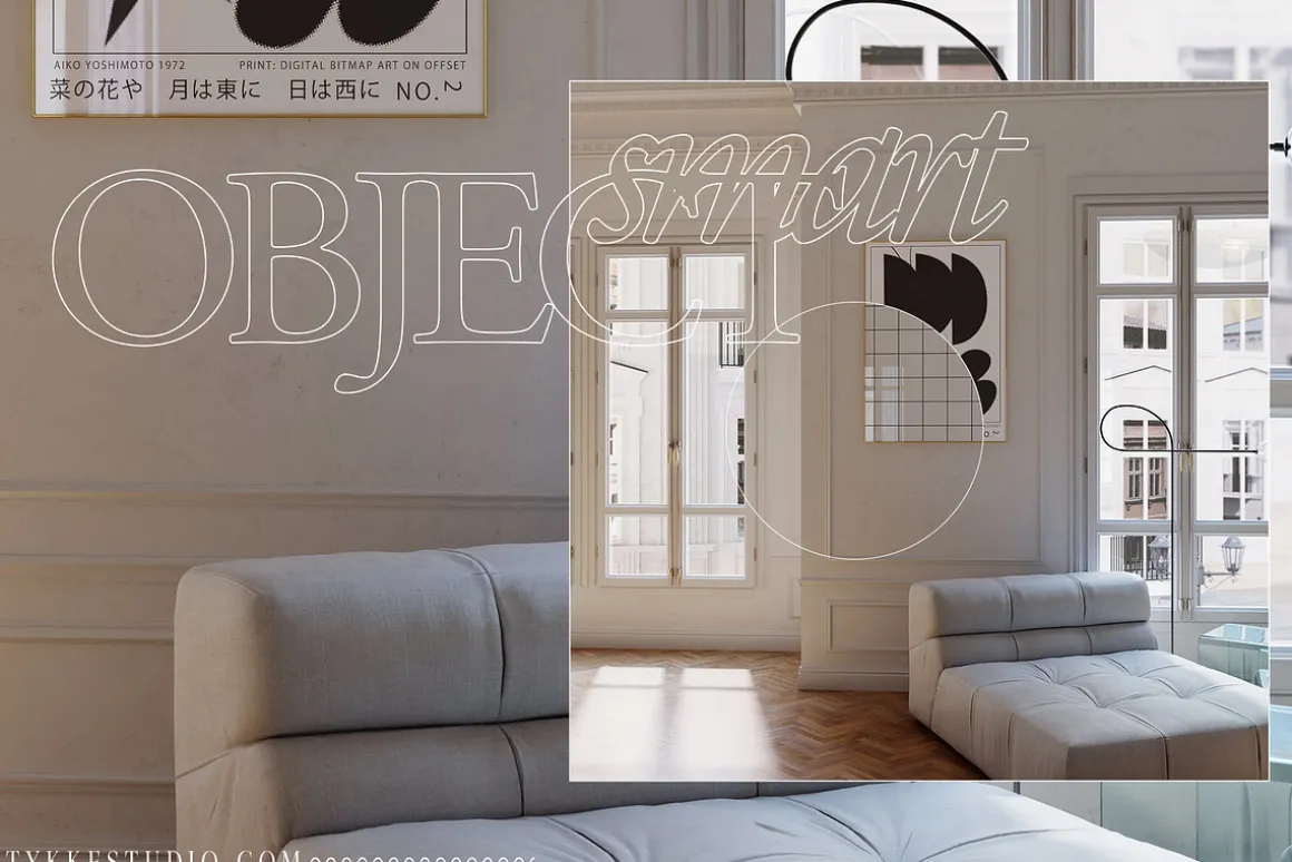 MARIBELS ROOM Frame & Canvas Mockup