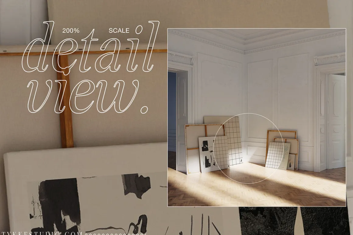 MARIBELS ROOM Frame & Canvas Mockup
