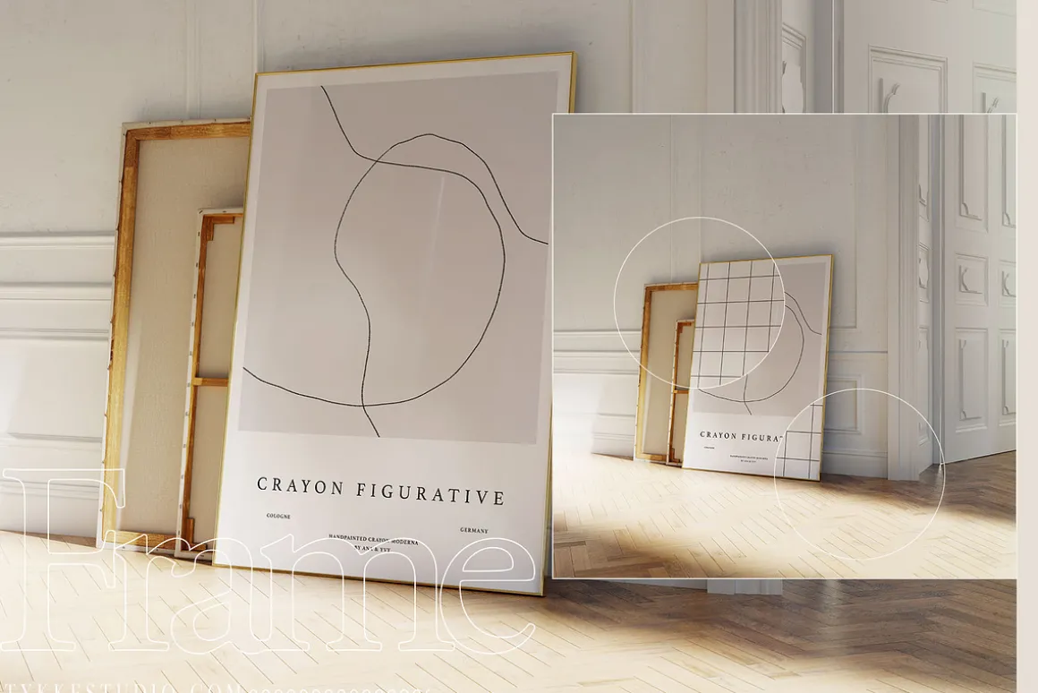 MARIBELS ROOM Frame & Canvas Mockup